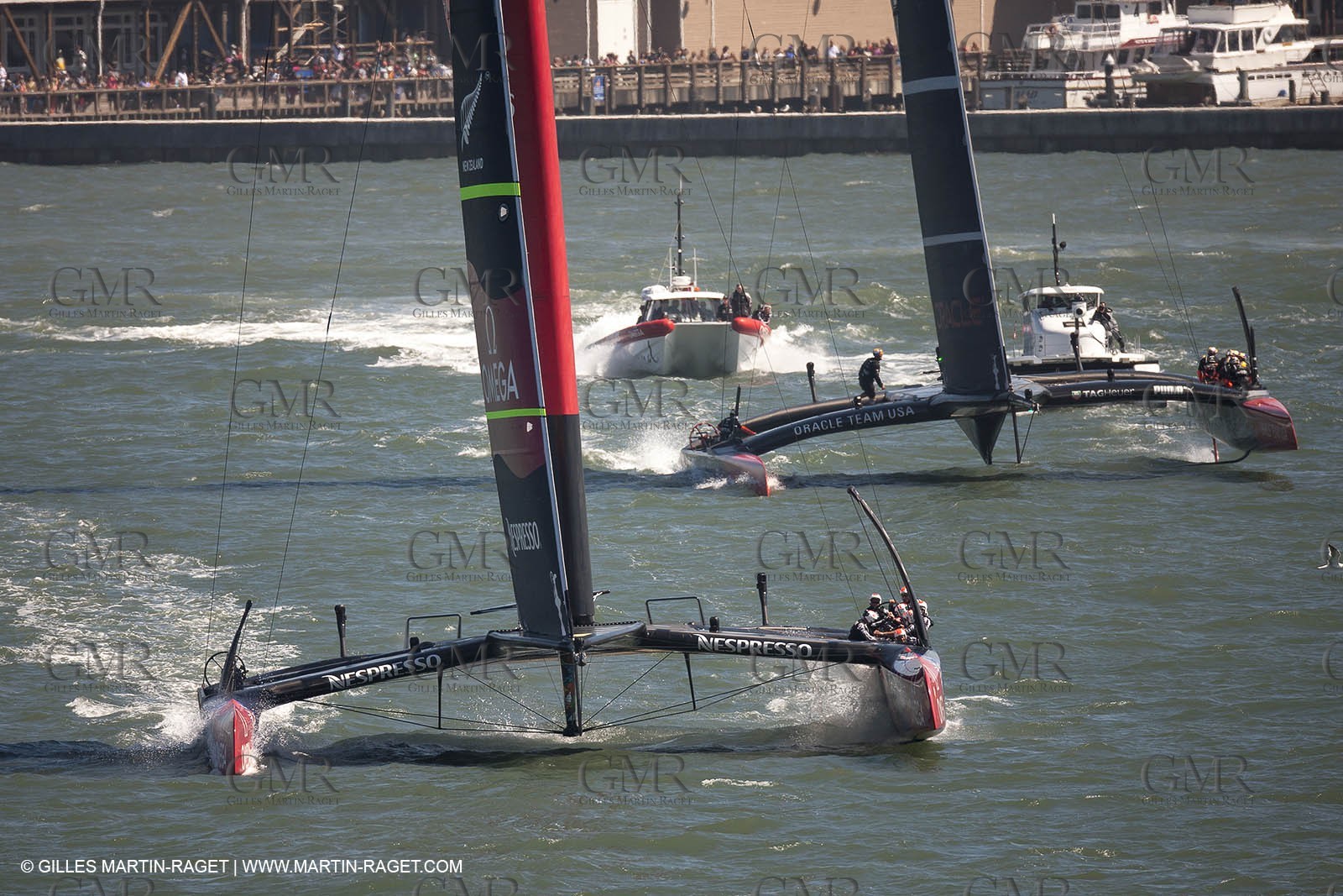 07 09 2013 - San Francisco (USA,CA) - 34th America's Cup - Final Match - Race Day 1