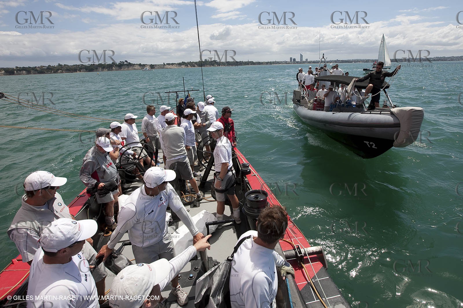 29 01 2009 - Auckland (NZL) -  Louis Vuitton Pacific Series - BMW ORACLE Racing - Training
