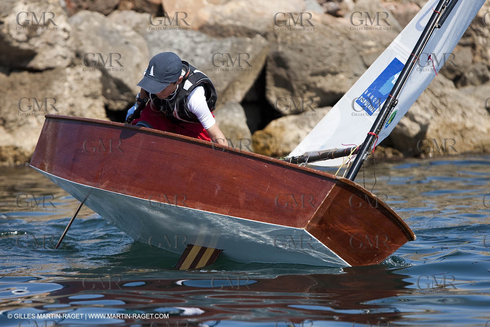 24 05 2010 - Hyères (FRA,83) - wooden optimist