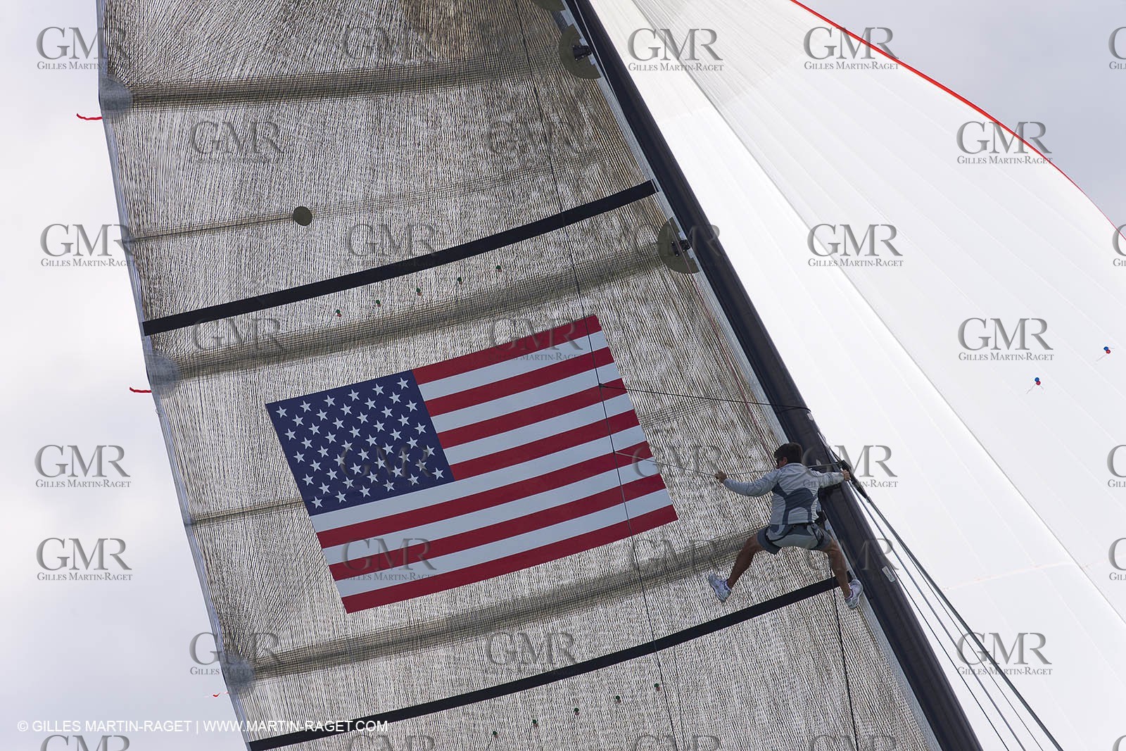 02 08 2010 - Cowes (UK, IOW) 1851 Cup -  BMW ORACLE Racing - Training Day.
