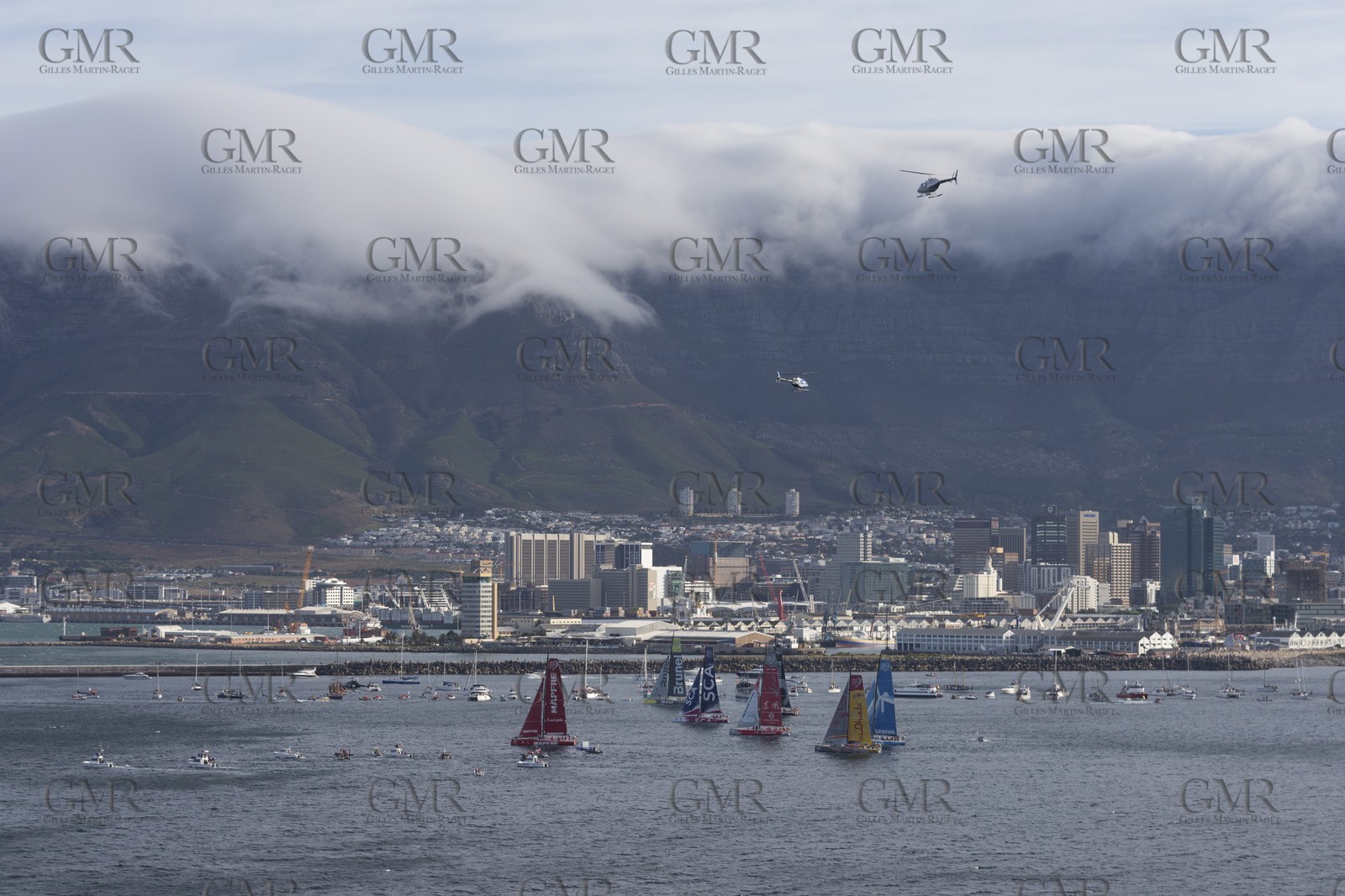 19 11 2014, Cape Town (ZAF), Volvo Ocean Race 2014-15, Team Alvimedica, Start Leg 2