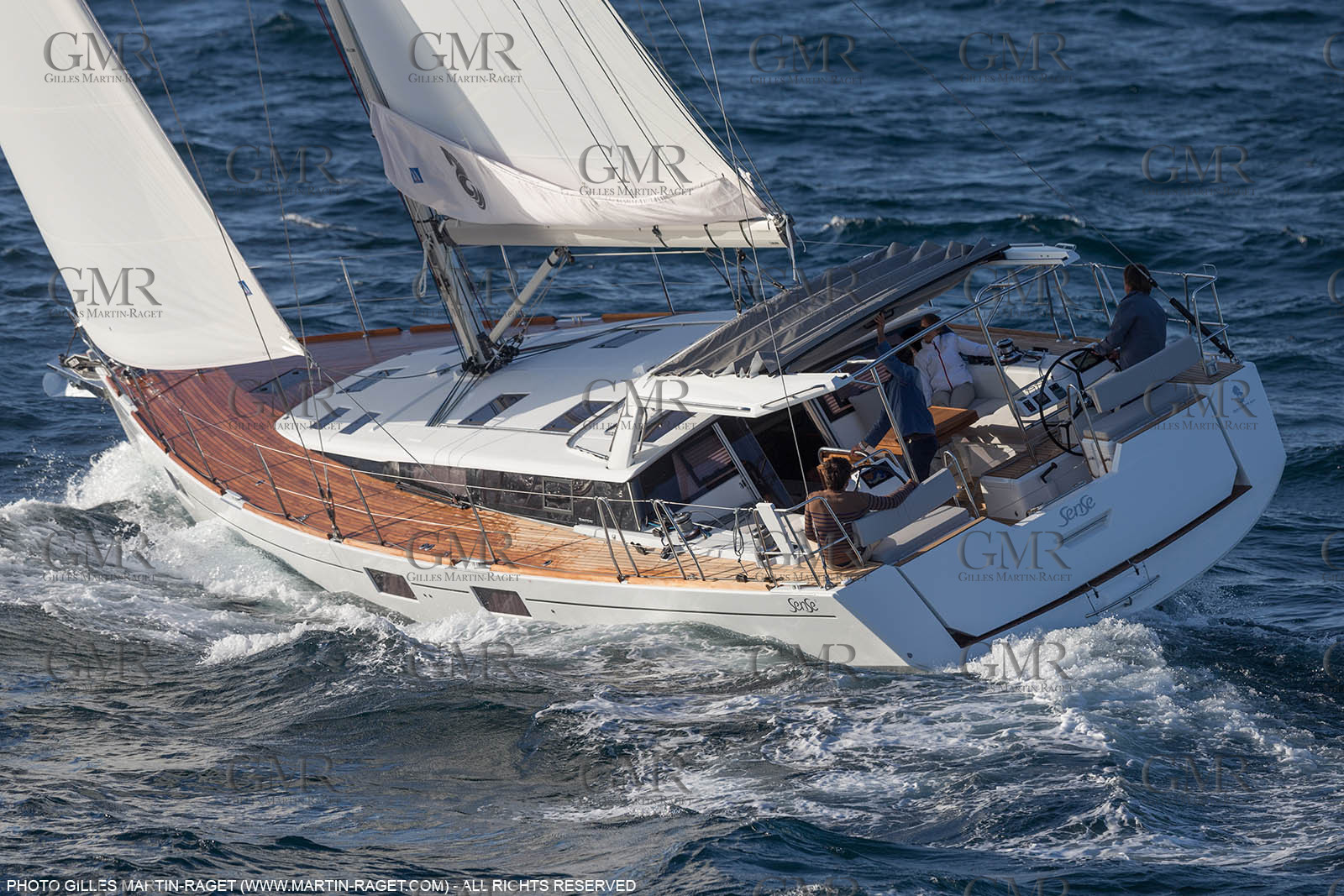 27 08 2016, Camaret-sur-mer (FRA,29), Chantier Bénéteau, Sense 57