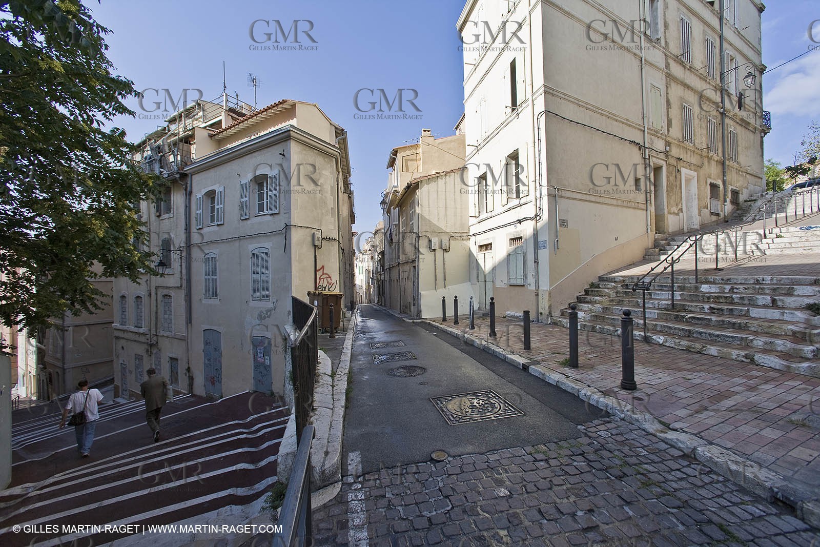 31 08 2007  - Marseille (FRA, 13) - Le Panier neighborhood (historical and original heart of Marseille)