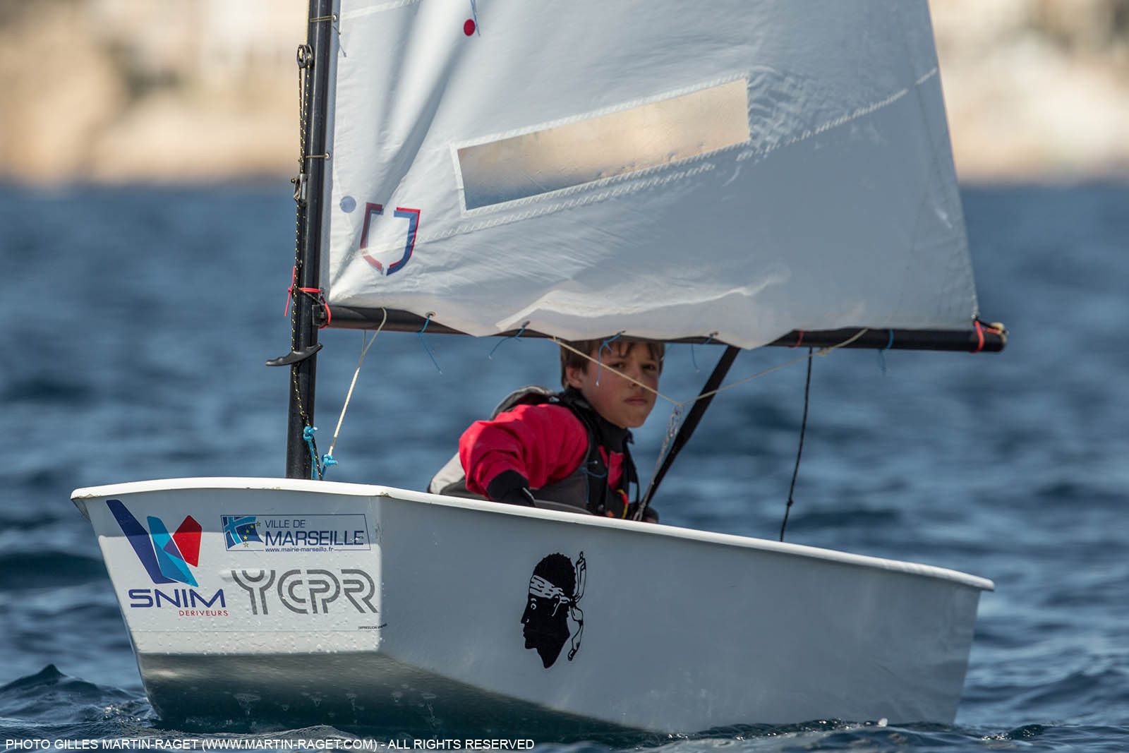 14 04 2016, Marseille (FRA,13), SNIM Dériveurs, Coupe Internationale de Printemps Optimist, Day 4
