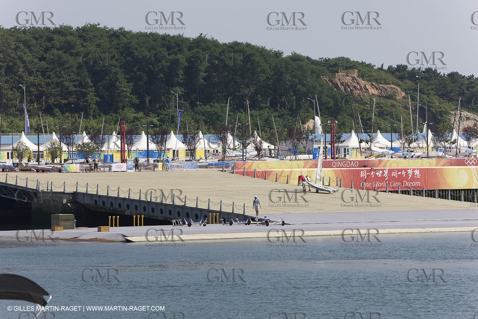 07 08 2008 - Qingdao (CHN) - Olympic games - The olympic Marina