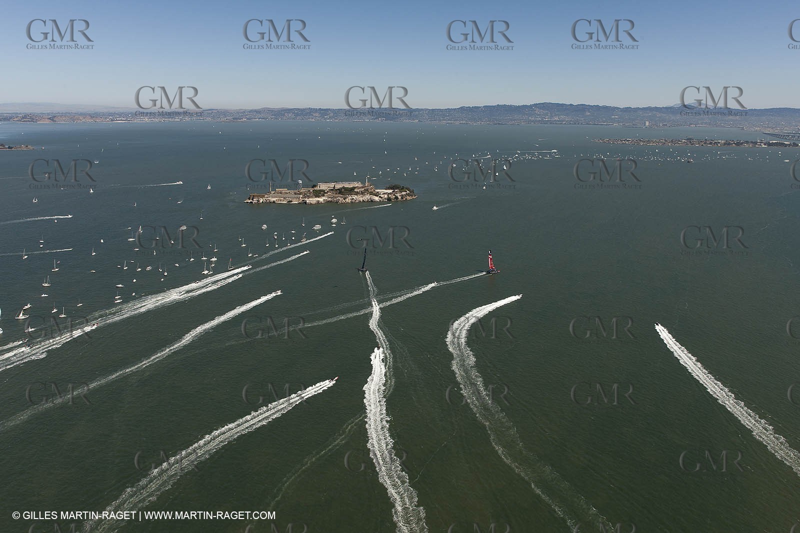 07 09 2013 - San Francisco (USA,CA) - 34th America's Cup - Final Match - Race Day 1
