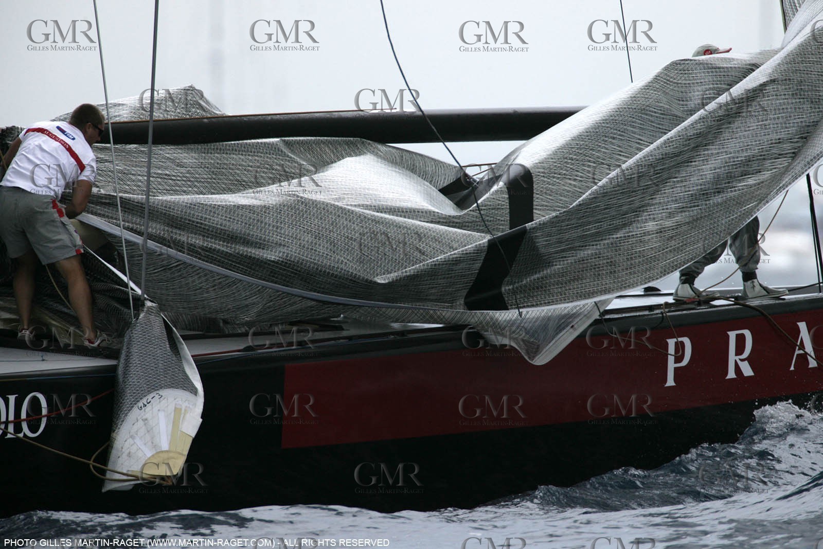 06 06 2007-Valencia (Spain)- 32nd America's Cup - Louis Vuitton Cup Final - Day 4