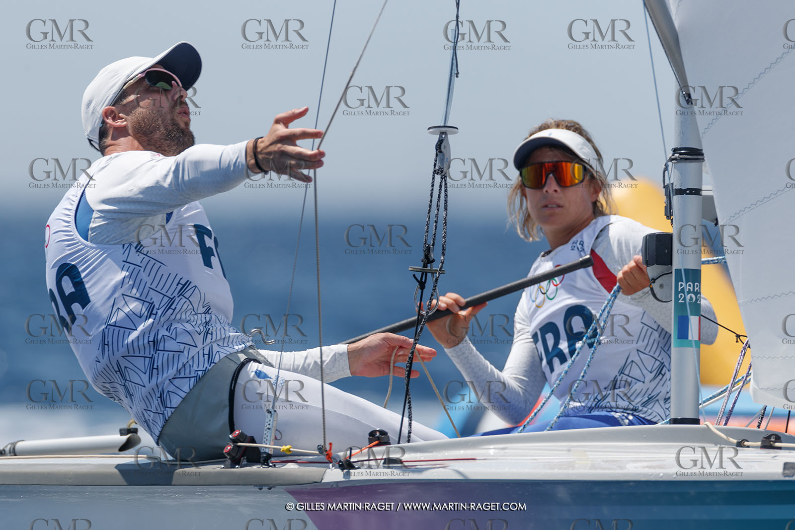 26 07 2024, Marseille (FRA), Paris 2024 Olympic Games, Sailing, Free trainings