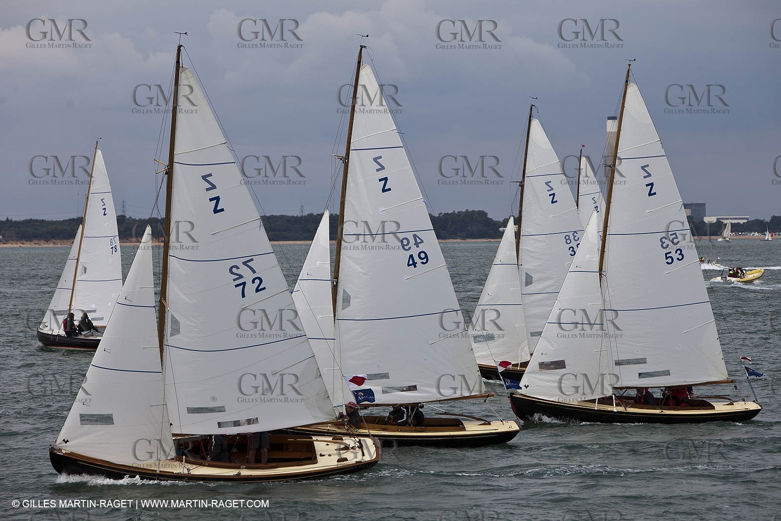 03 08 2010 - Cowes (UK, IOW) - The 1851 Cup -  BMW ORACLE Racing - Day 1 Cowes