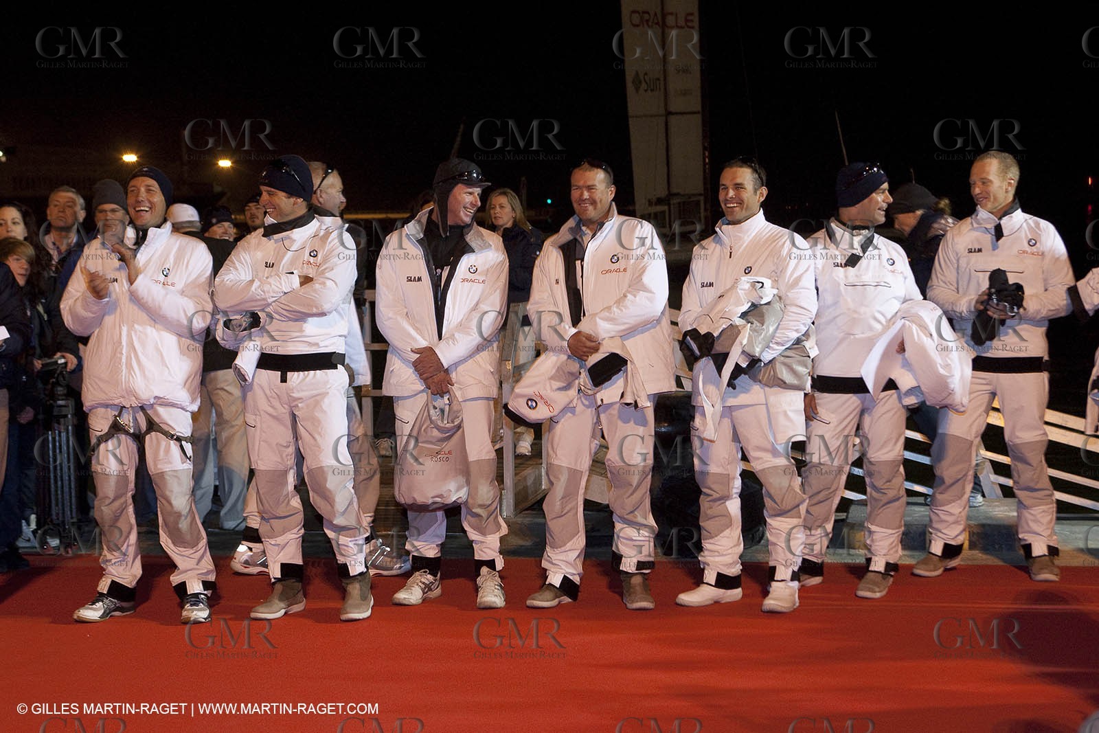 08 02 2010 - Valencia (ESP) - 33rd America's Cup - BMW ORACLE Racing - Race day 1