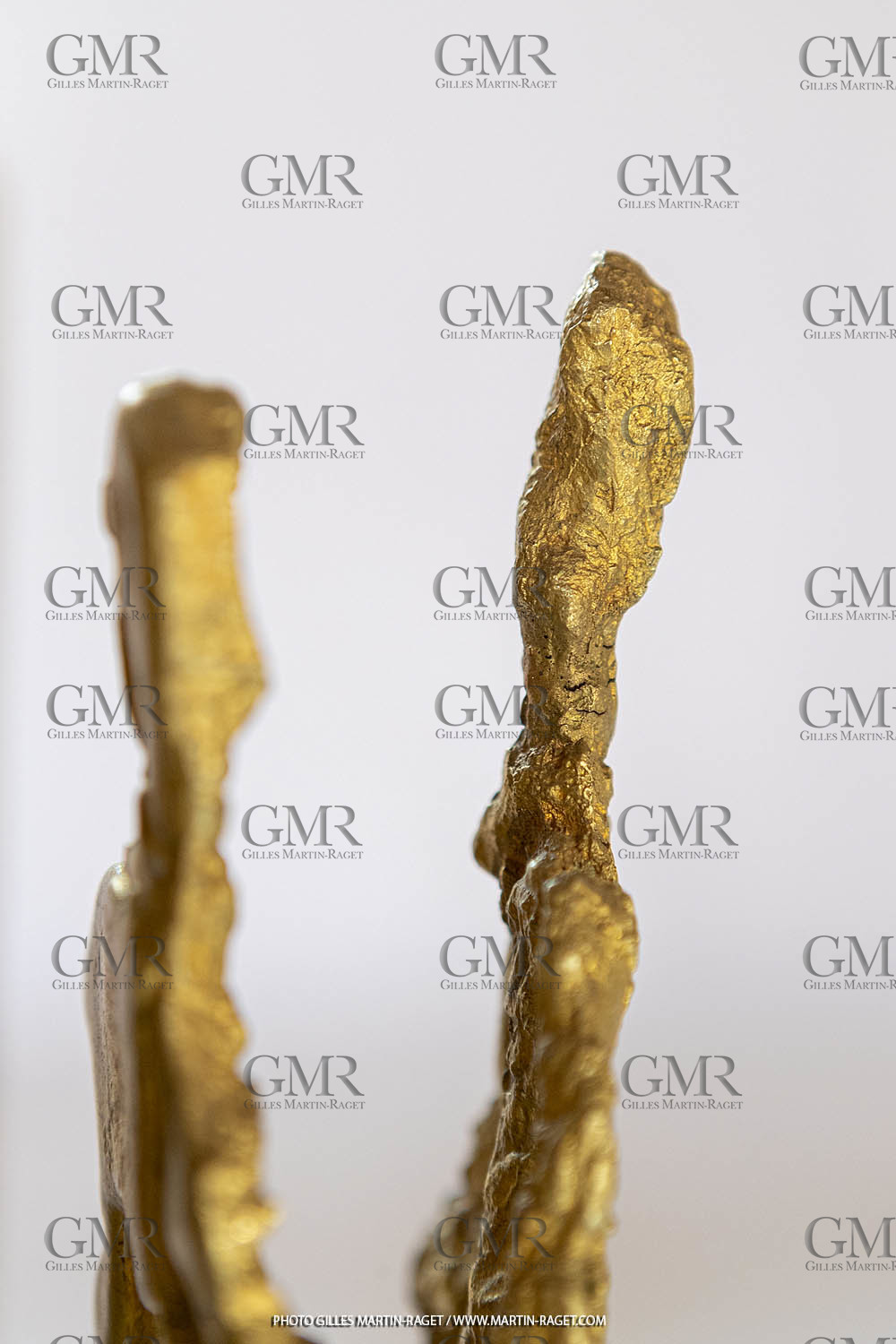 11 02 2020, St Rémy de Provence (FRA,13), Oeuvre de Germaine Richier, L'Ombre 1955, Bronze naturel nettoyé, Epreuve d'artiste, 25 x 13 x 9 cm, Collection particulière