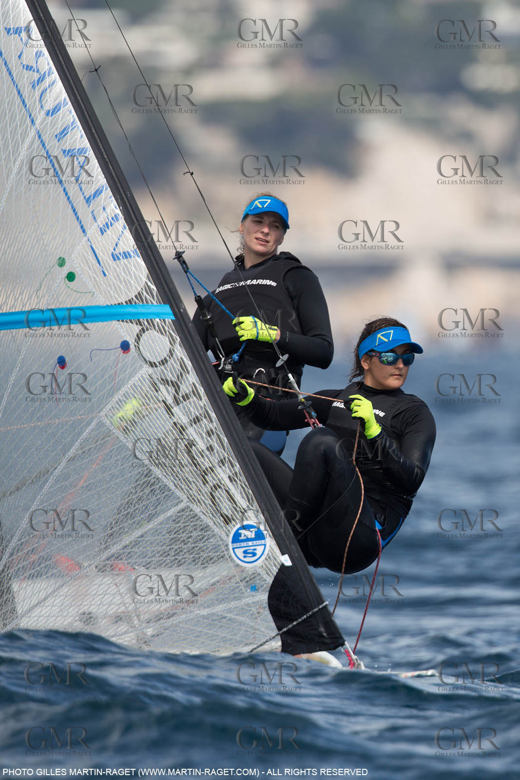 Marseille, (FRA,13), 2016 Rio Olympic Games, Sailing, 49er FX, Steyaert Sarah   Compan Aude (FRA)