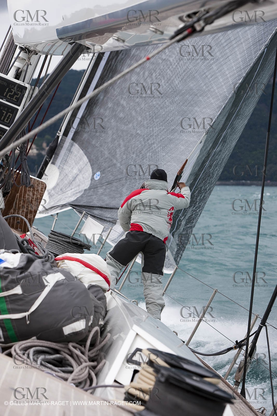 06 05 2010 - Portofino (ITA) - Nespresso Cup - Training onboard INDIO