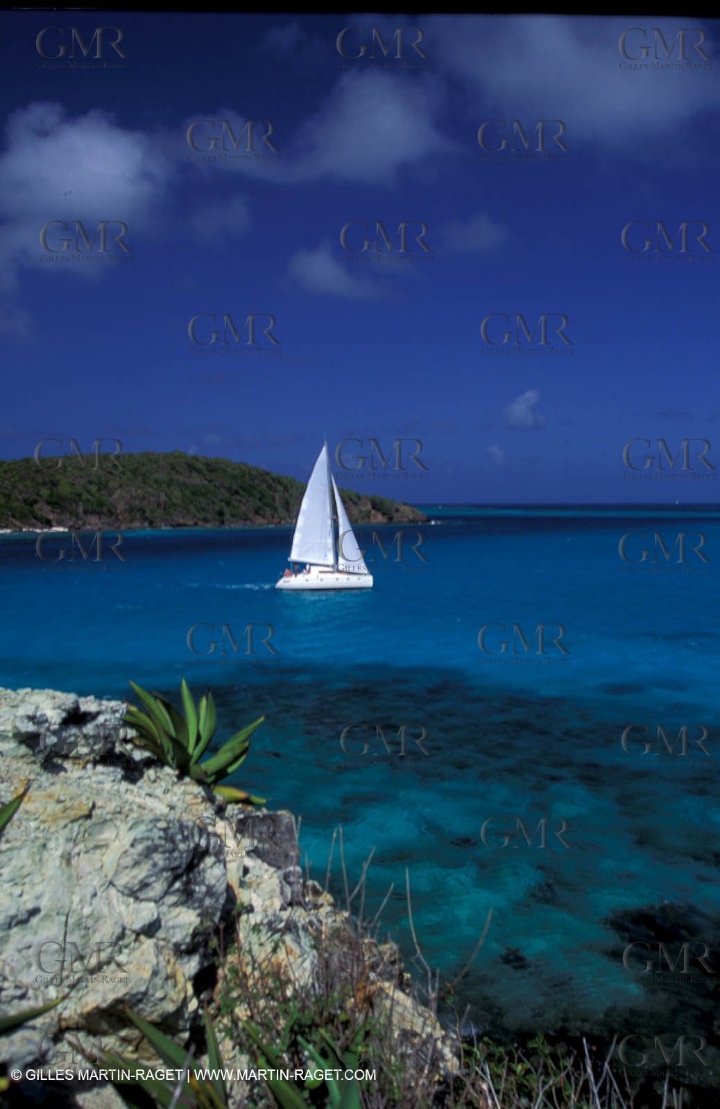 Multicoque sous voile