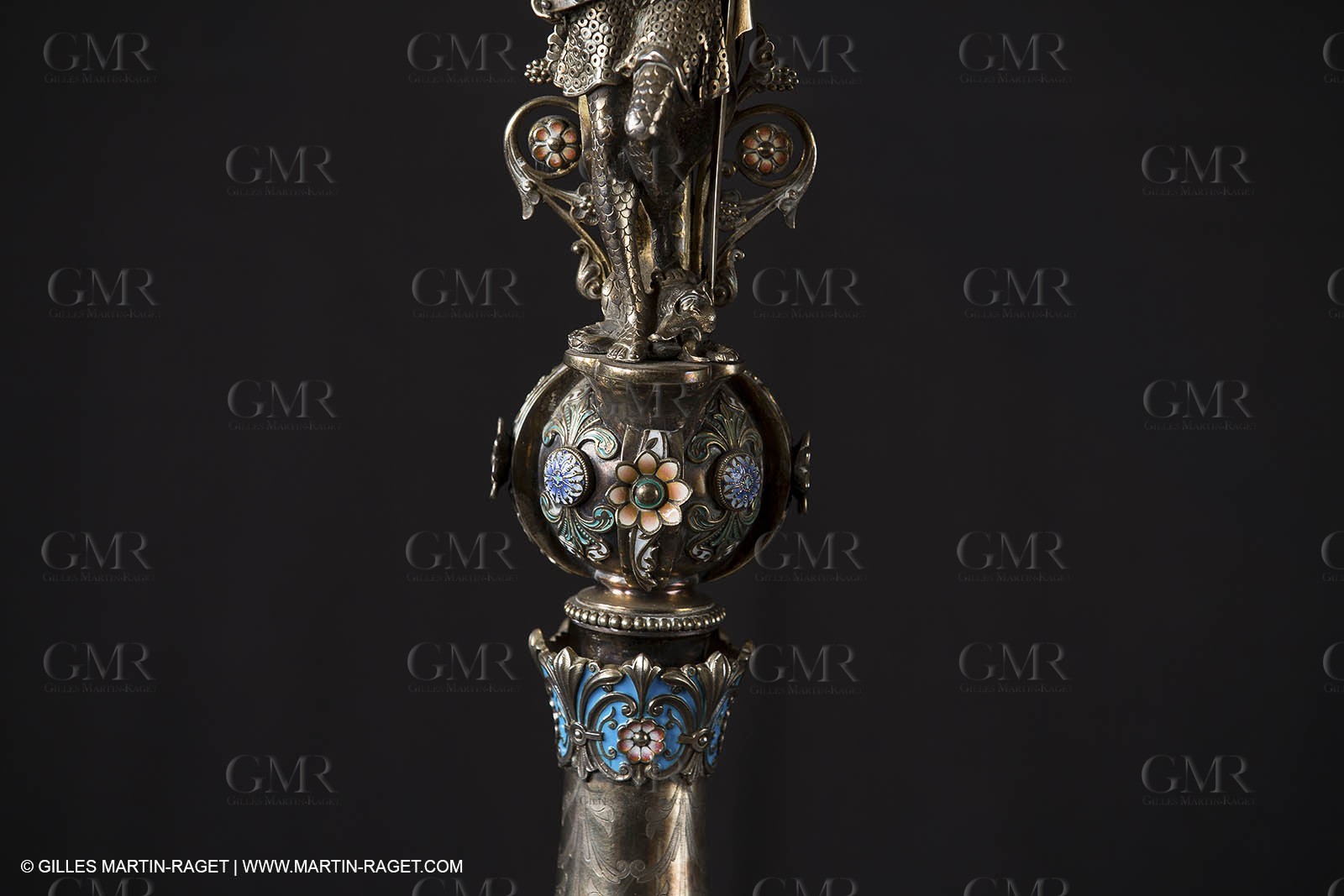 04 02 2013 - Marseille(FRA,13), Notre Dame de la Garde,liturgical silverware