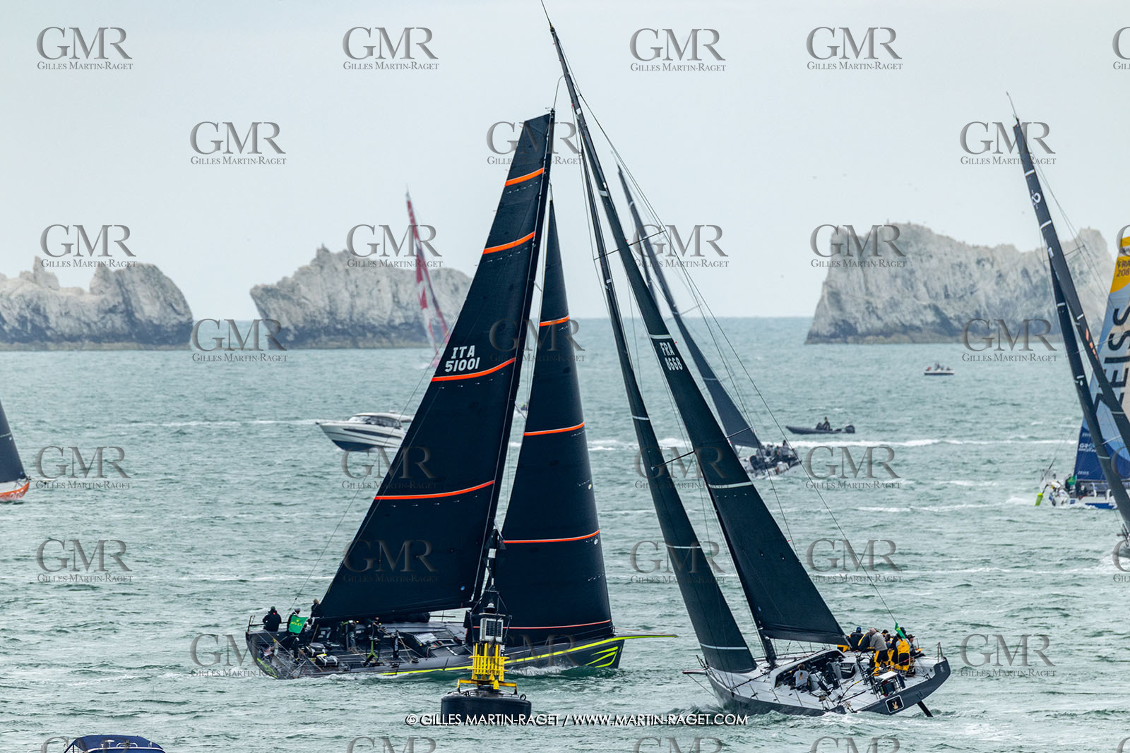 26 07 2025, Cowes (UK, IOW), Admiral's Cup 2025, Rolex Fastnet Race start,