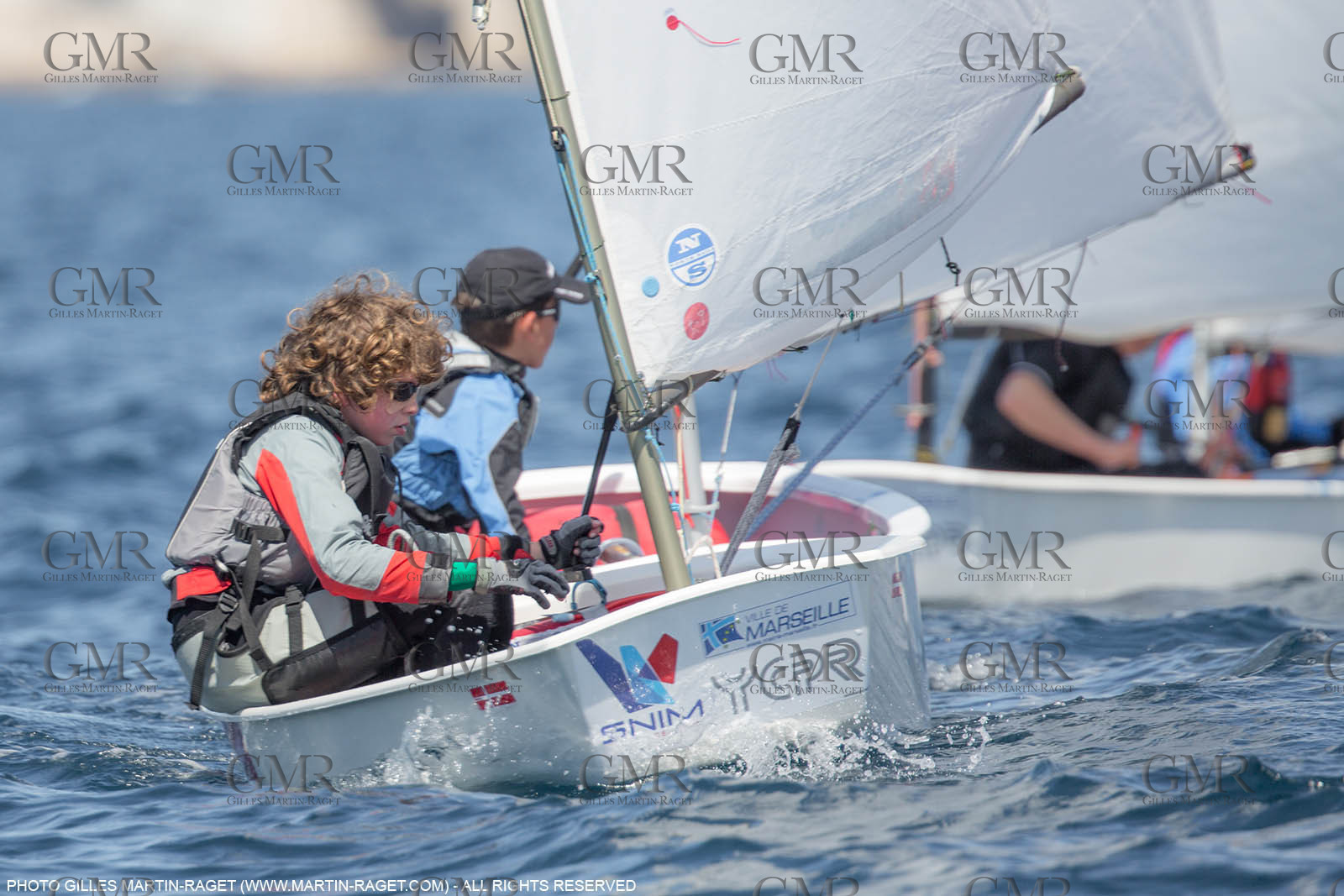 14 04 2016, Marseille (FRA,13), SNIM Dériveurs, Coupe Internationale de Printemps Optimist, Day 4