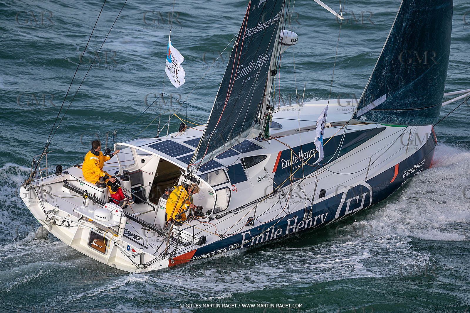 07 11 2021, Le Havre (FRA), Départ Transat Jacques Vabre 2021