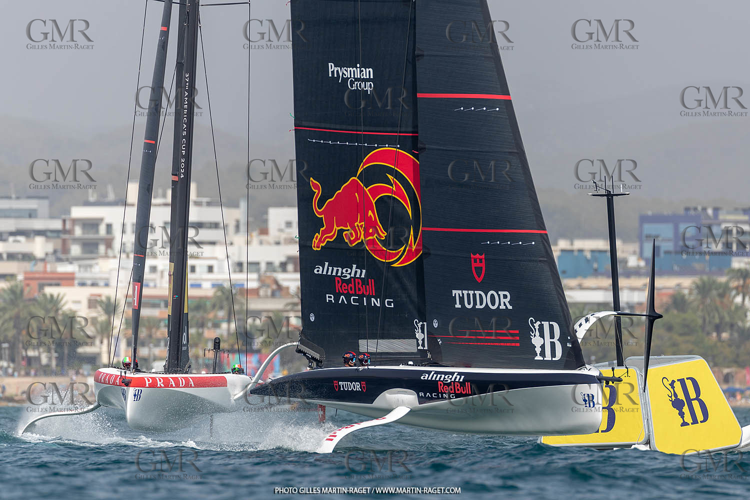 15 09 2023, Vilanova i La Geltru (ESP), 37th America's Cup, Preliminary Regatta N° 1, Race Day 3