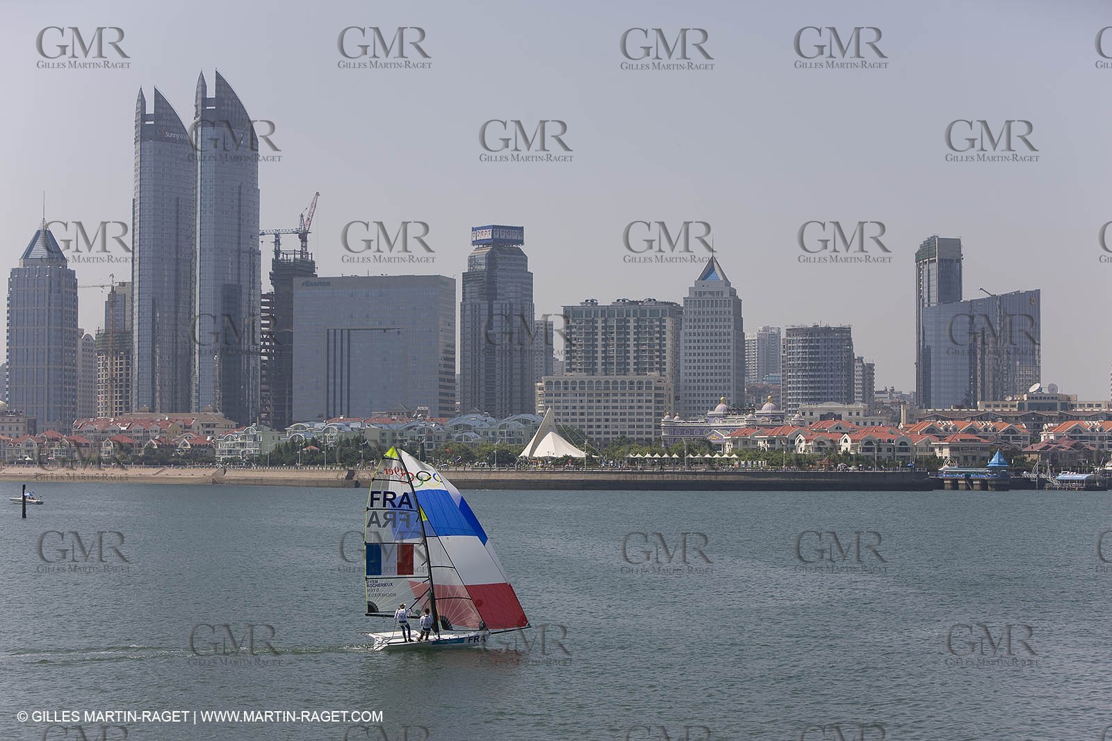 07 08 2008 - Qingdao (CHN) - Olympic games - The olympic Marina