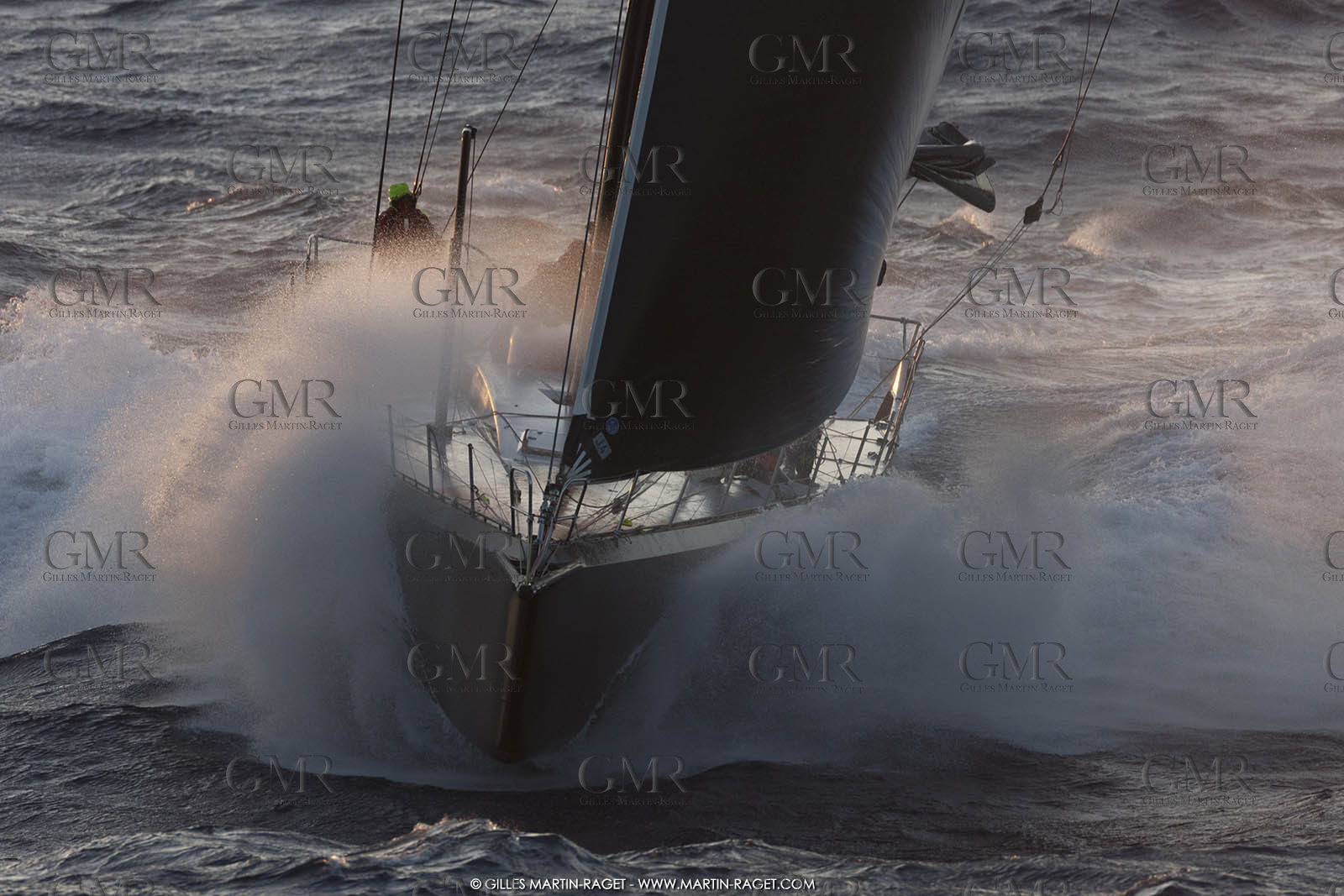 09 10 2017, Calvi (FRA,20), VOR 70 Babsy, Tentative de record autour de la Corse à la voile, skipper Franck Cammas