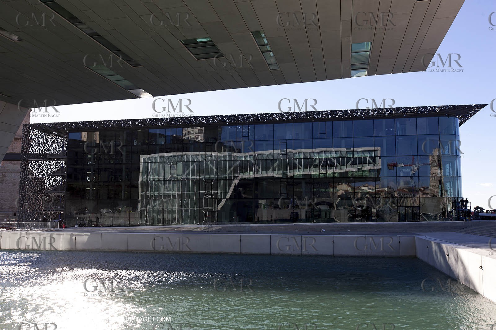 11 01 2013 - Marseille (FRA,13) - Marseille Provence 2013, European capital of Culture, J4 Esplanade, MUCEM Museum and Villa Mediterranée.