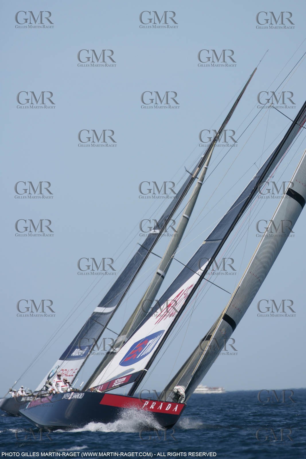 14 05 2007-Valencia (Spain)- 32nd America's Cup - Louis Vuitton Cup - Semi-final - Day 1 - BMW ORACLE racing