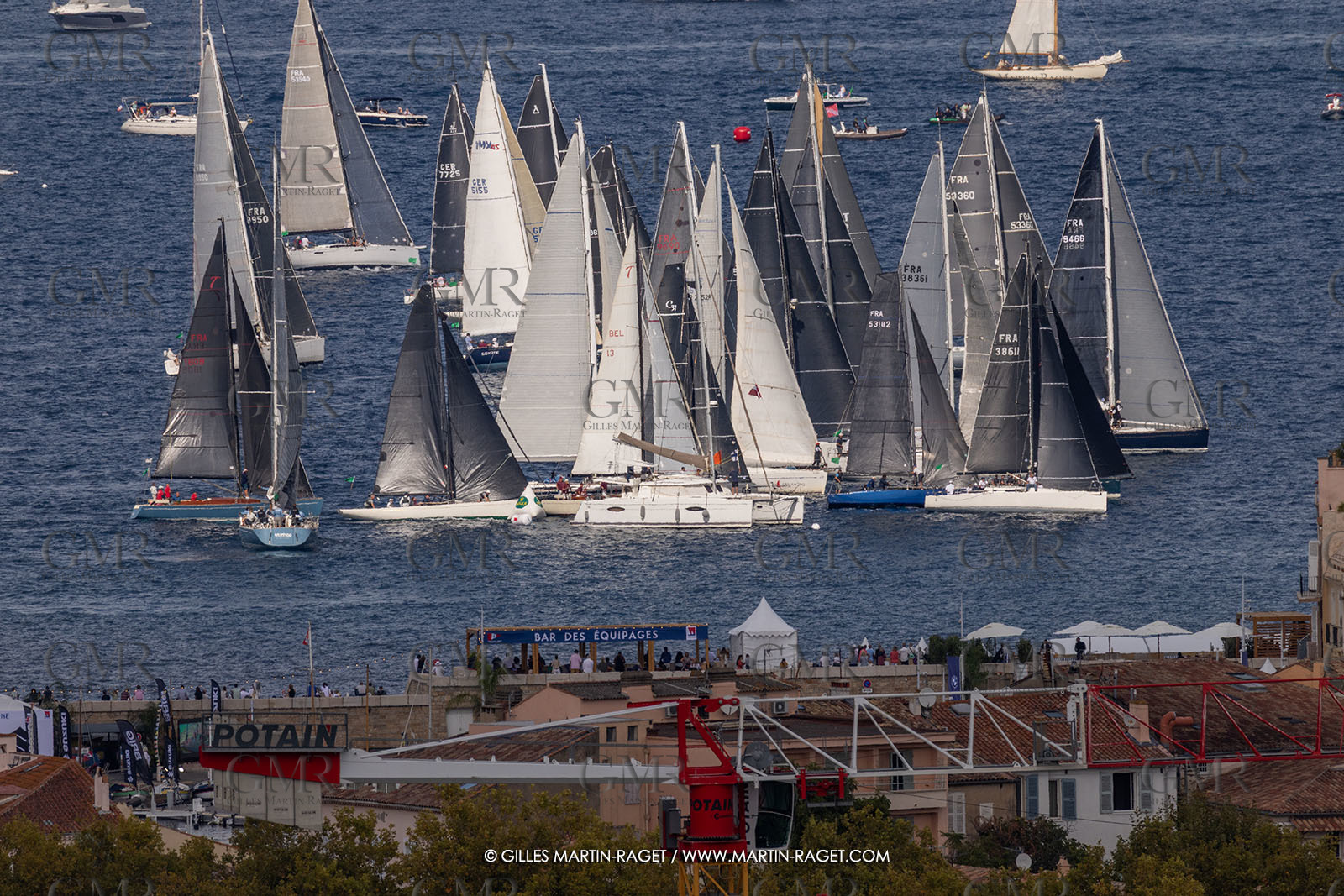 03 10 2025, Saint-Tropez (FRA), LEs VOiles de Saint-Tropez 2025, Race Day 5