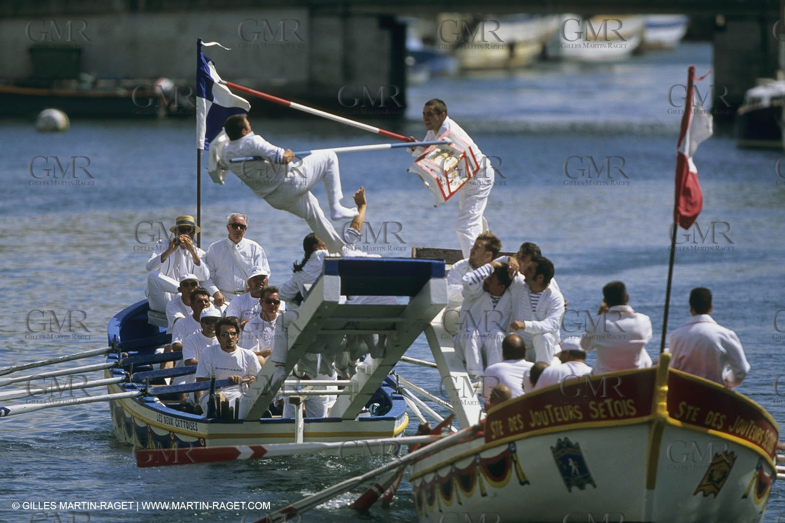 France, Languedoc -Roussilon, Joutes à Sète (34)