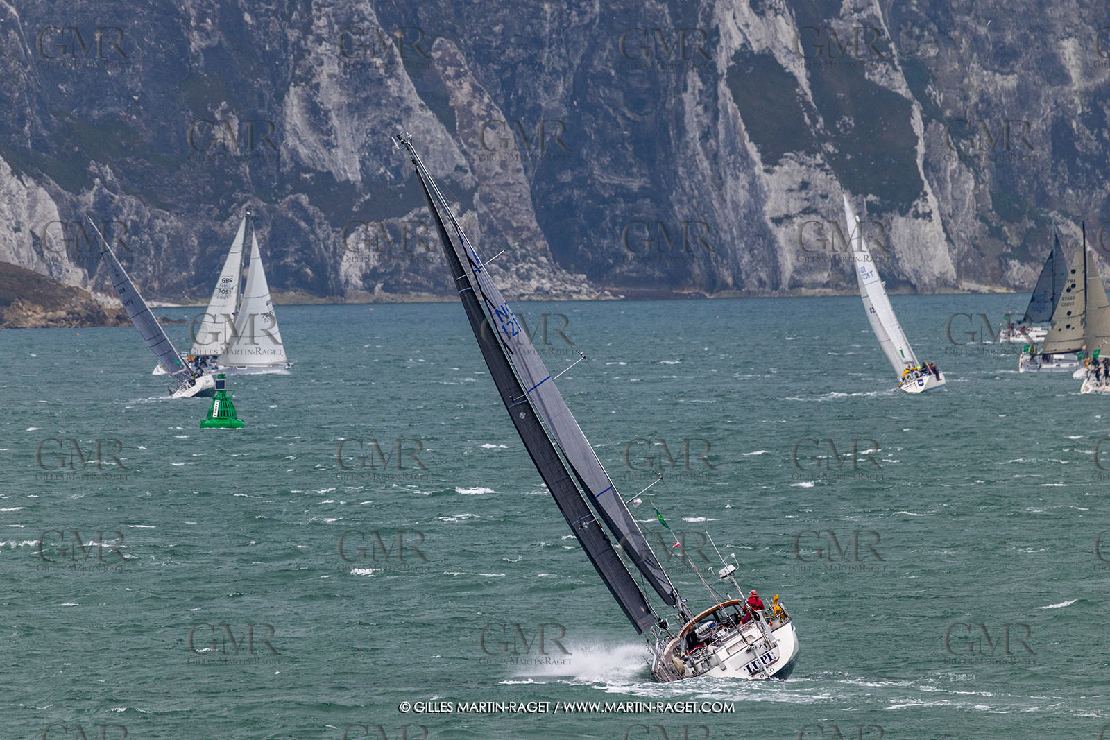 26 07 2025, Cowes (UK, IOW), Admiral's Cup 2025, Rolex Fastnet Race start,
