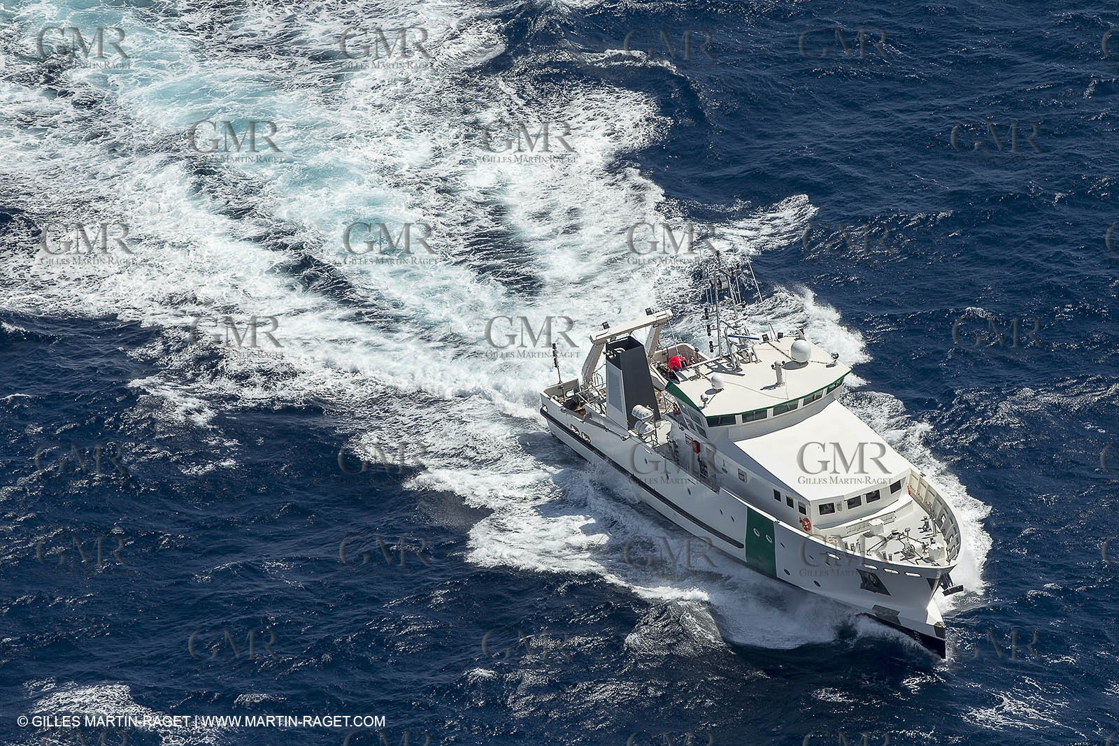 Al Azizi -  H2X boatyard - Oceanographjic research ship - Sea trials off La Ciotat (FRA,13) - 29 07 2014