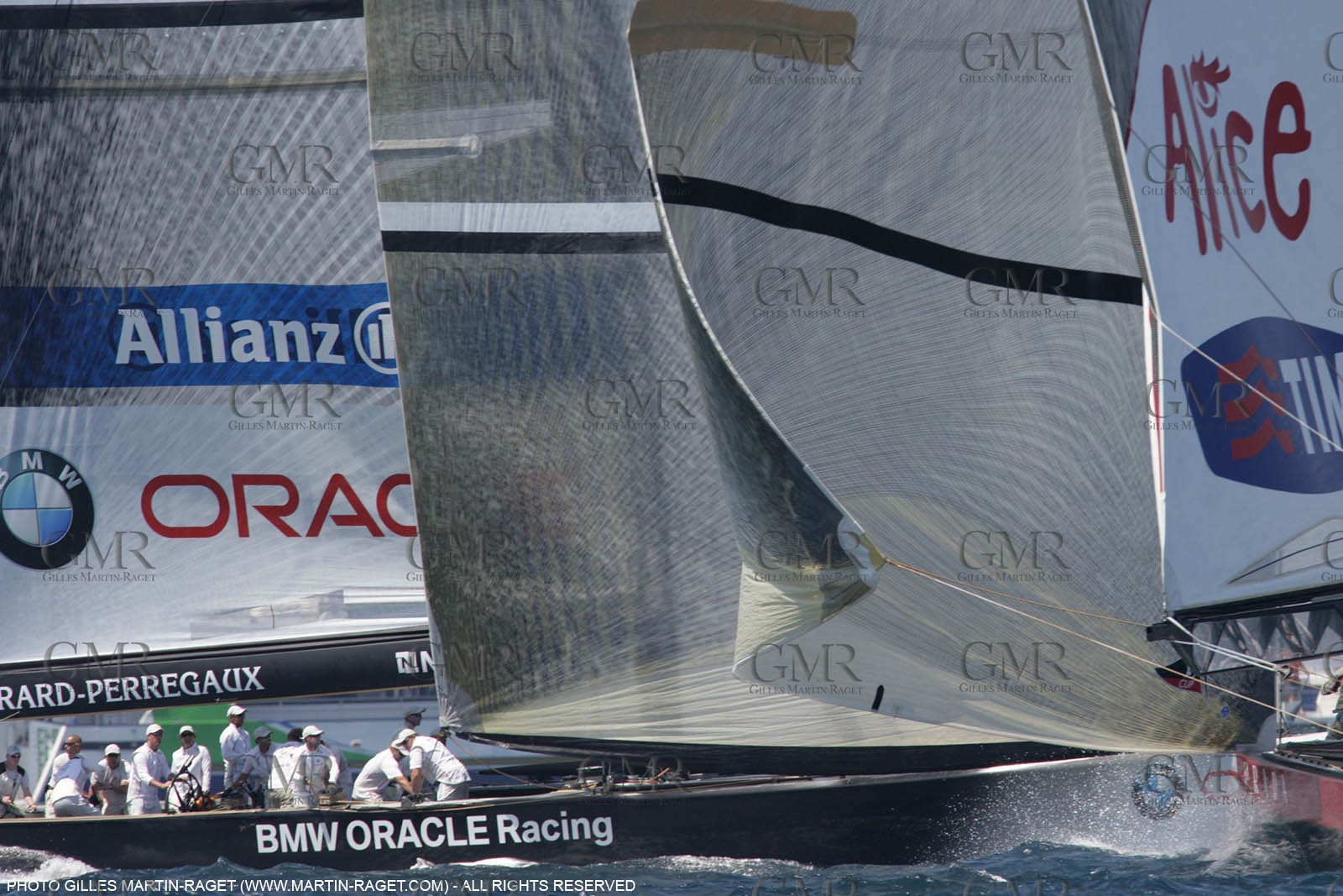19 05 2007-Valencia (Spain)- 32nd America's Cup - Louis Vuitton Cup - Semi-final - Day 6 - BMW ORACLE racing