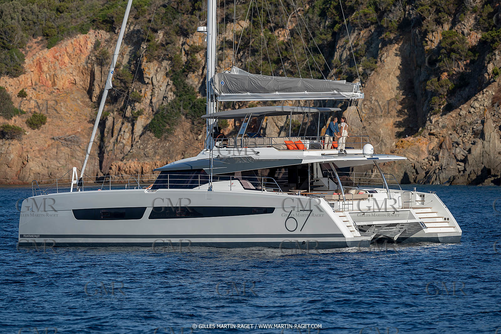 30 08 2018, Porto Vecchio (FRA, South Corsica) Chantier Fountaine-Pajot, Alegria 67