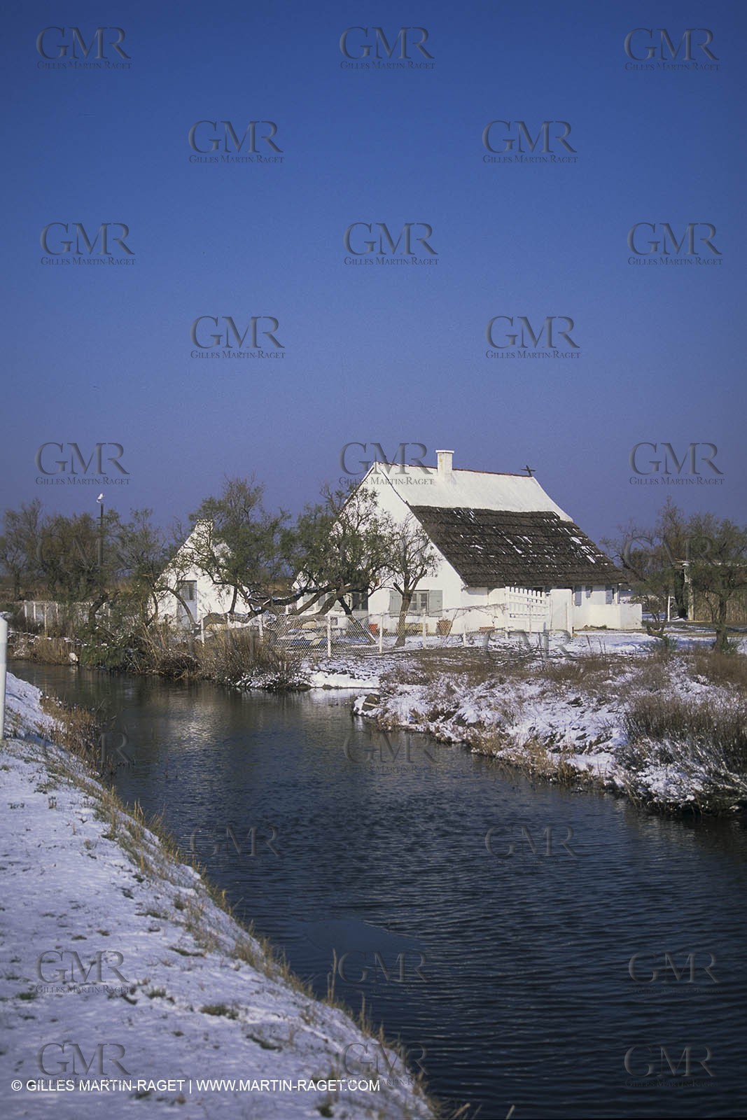 France, Provence sous la neige, Snow, winter, hiver