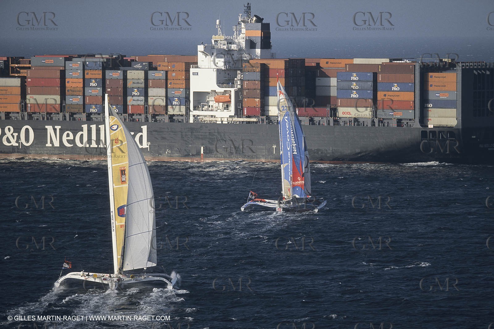 Yacht Racing, offshore racing, Orma 60 multihulls,