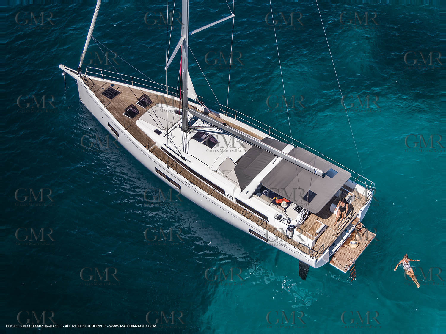 07 07 2020, Marseille (FRA,13) Beneteau Oceanis Yacht 54