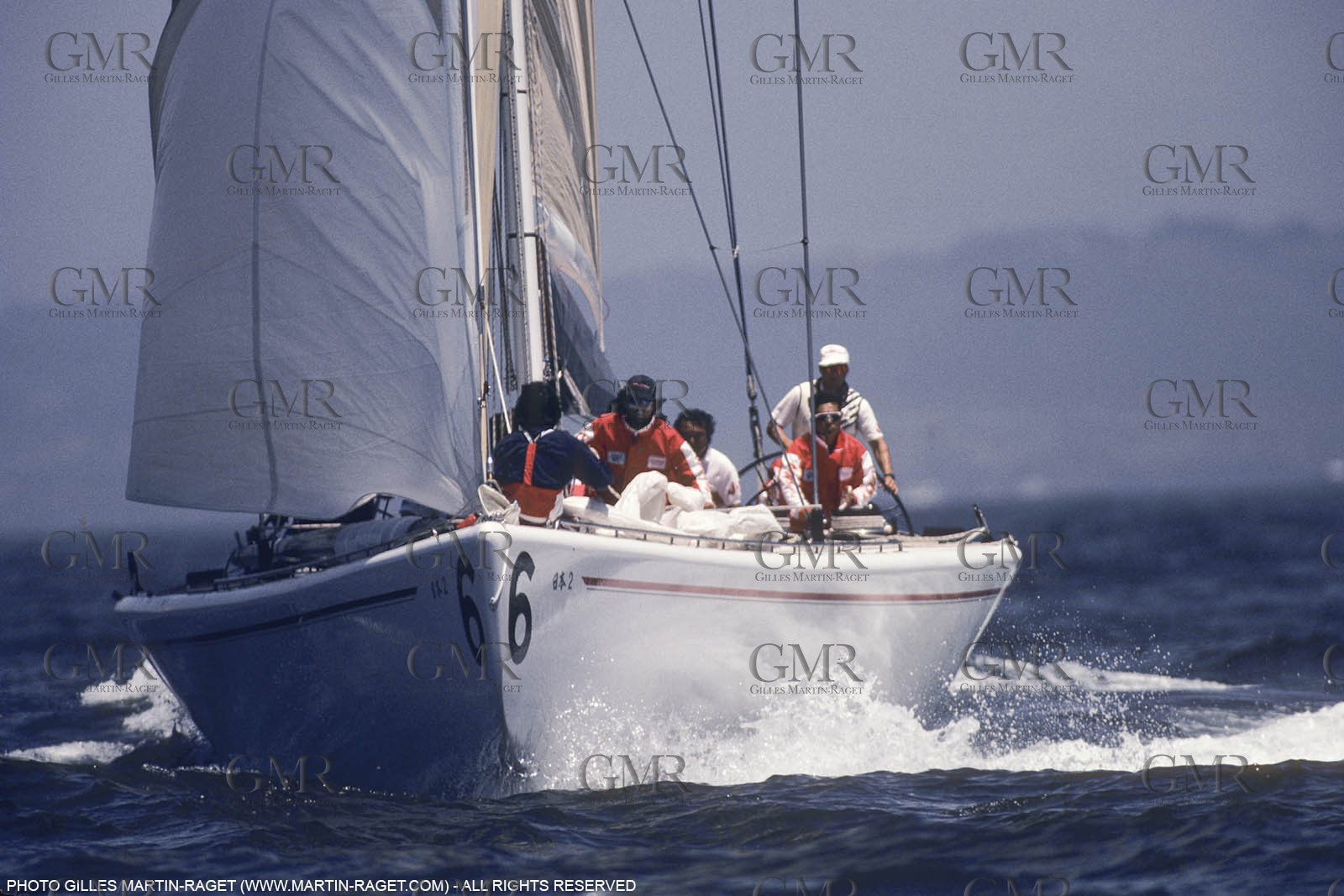 Sailing, Yacht Racing, America's Cup XXVIII, San Diego (USA,CA), 1992, Nippon Challenge