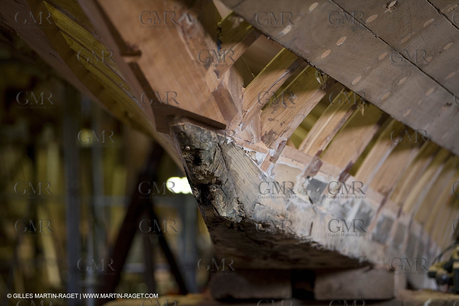 27 11 2007 - La Ciotat (FRA, 13) - Mariska refit at Charpentiers Réunis boatyard