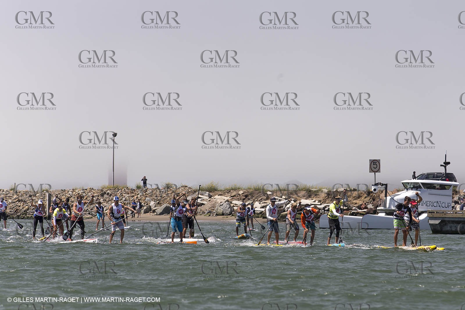 31 08 2013 - San Francisco (USA,CA) - 34th America's Cup - AC Open - Stand Up Paddle