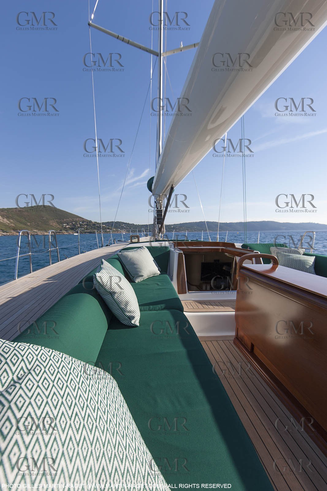 25 06 2015, Saint Tropez (FRA,83) , Sailing, Super yachts, Wally, Genie of The Lamp