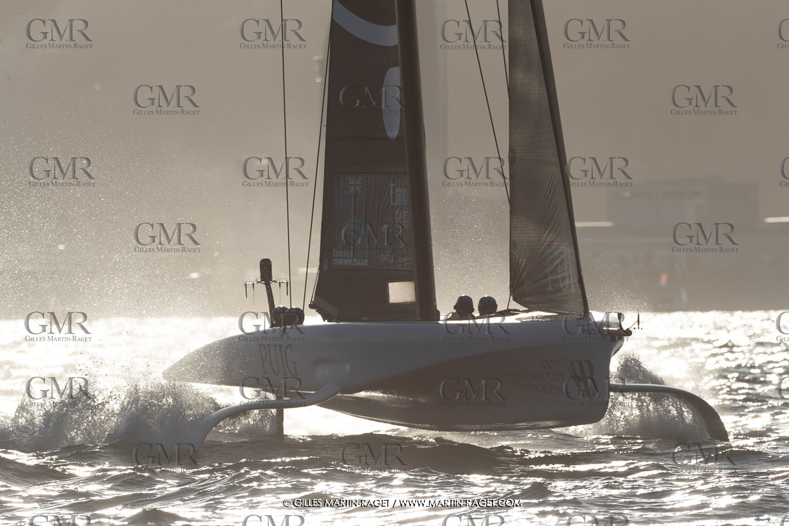 11 10 2024, Barcelona (ESP), Louis Vuitton 37th America's Cup, Puig Women America's Cup, semi finals