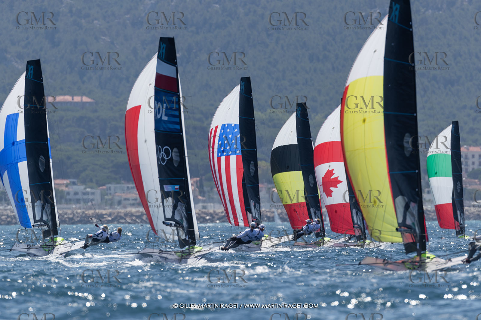 23 07 2024, Marseille (FRA), Paris 2024 Olympic Games, Sailing, Free trainings