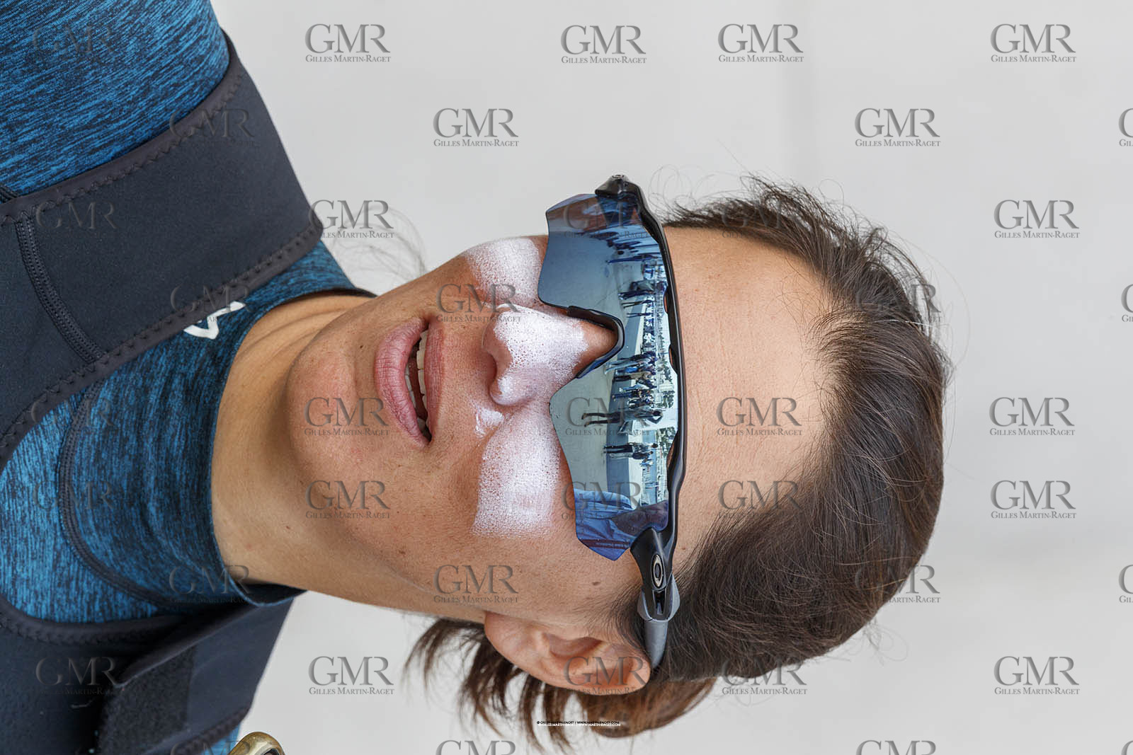 15 04 2024, Marseille (FRA), présentation des sélectionnés olympiques français en voile pour les Jeux Olympiques de Paris 2024. Charline Picon