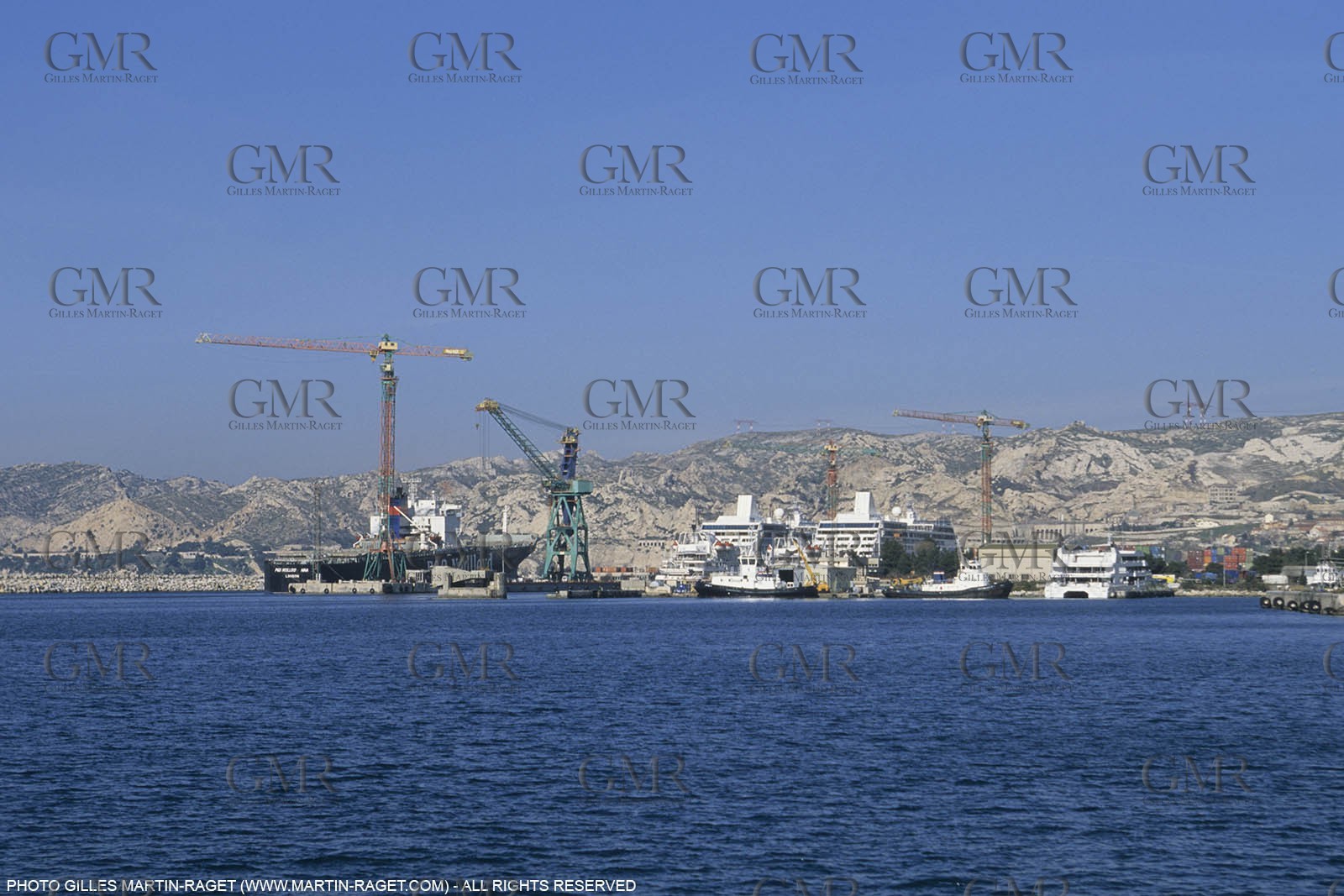 Marseille, FRA(13), Commercial Harbour