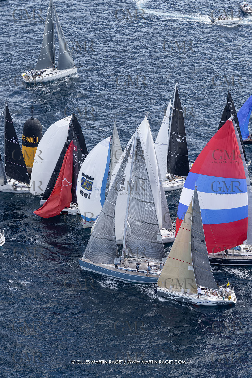 04 10 2025, Saint-Tropez (FRA), Les VoIles de Saint-Tropez 2025, Race Day 6