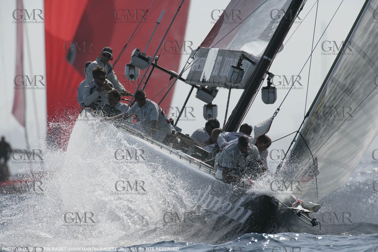 26 06 2007-Valencia (Spain)- 32nd America's Cup - Final Match - Day 3 - Alinghi vs Emirates Team New Zealand