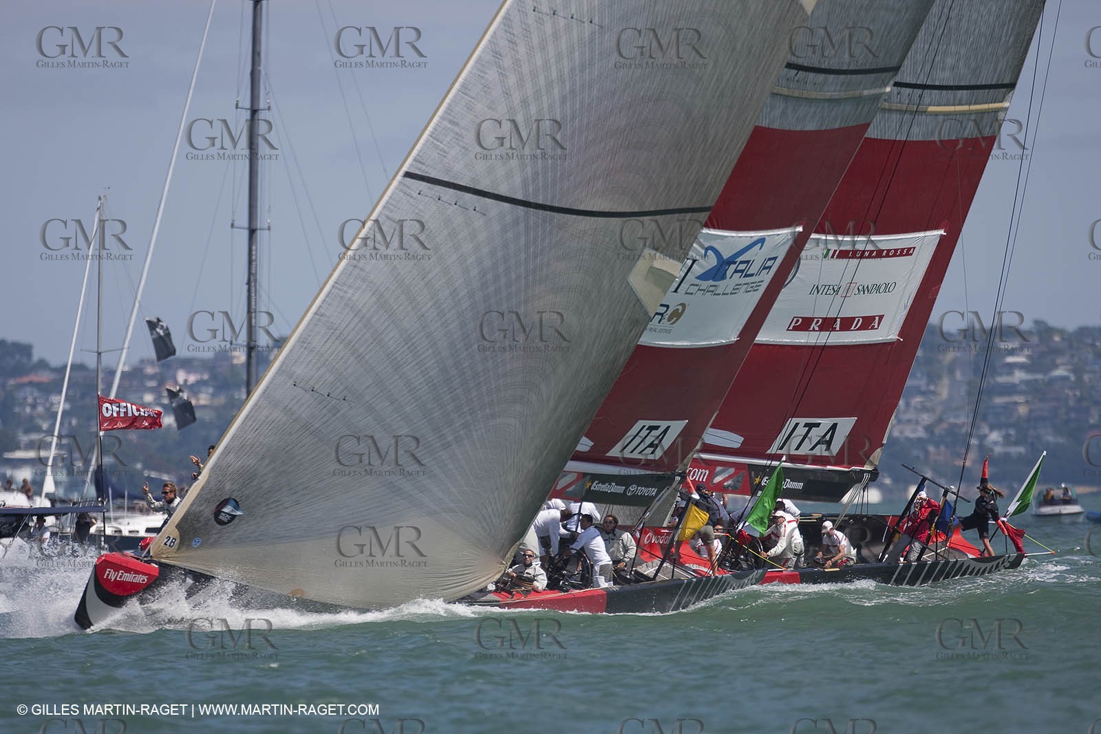 08 02 2009 - Auckland (NZL) -  Louis Vuitton Pacific Series -  Racing Day 8 - Round Robin 2