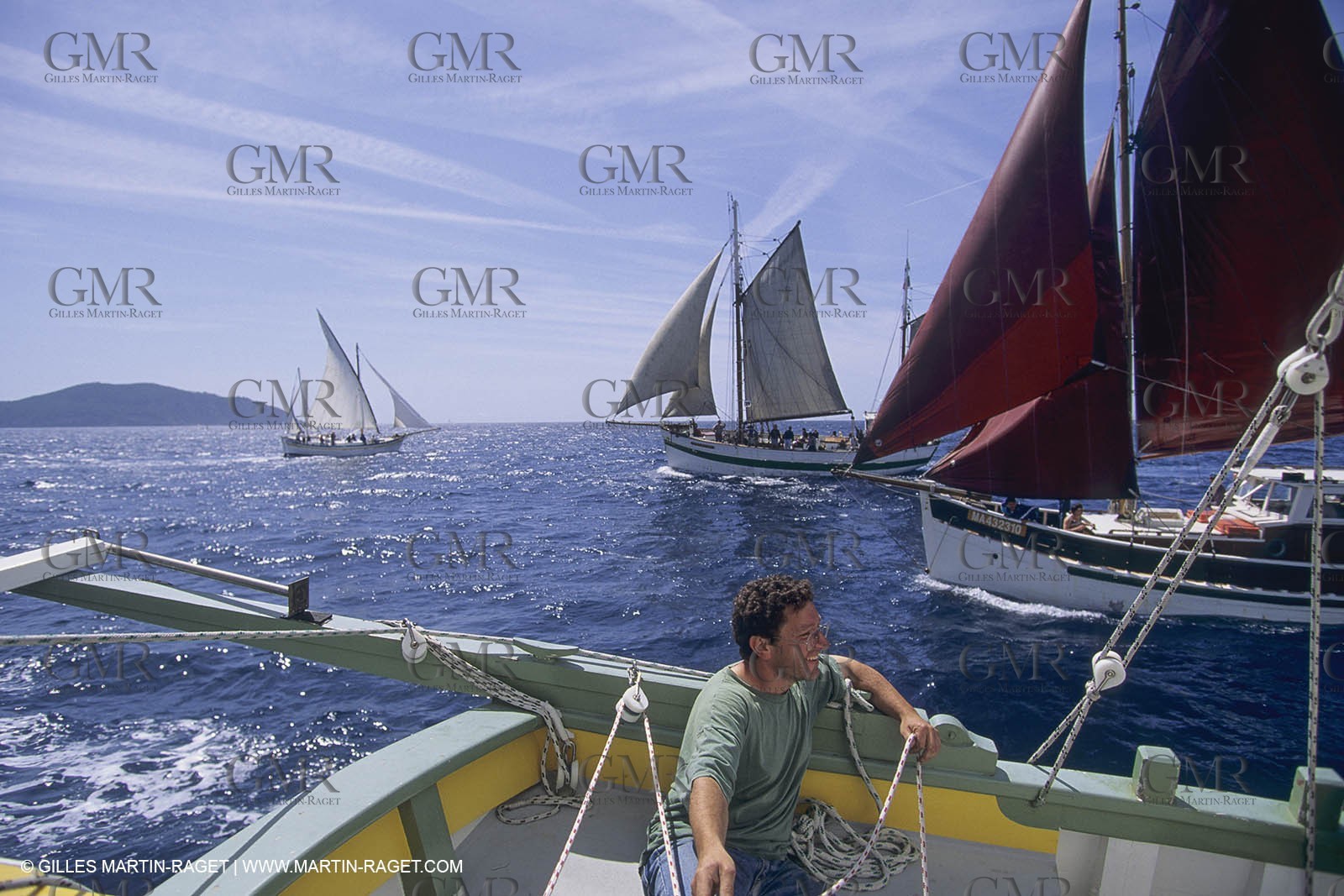 Classic yachts, Latin rigs, Voile latine