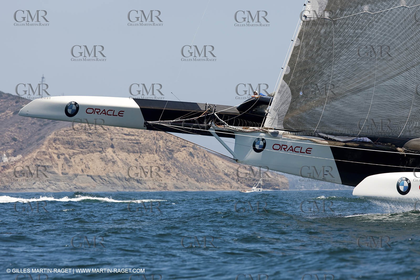06 08 2009 - San Diego (USA,CA) - 33rd America's Cup - BMW ORACLE Racing - 90 ft Trimaran testings