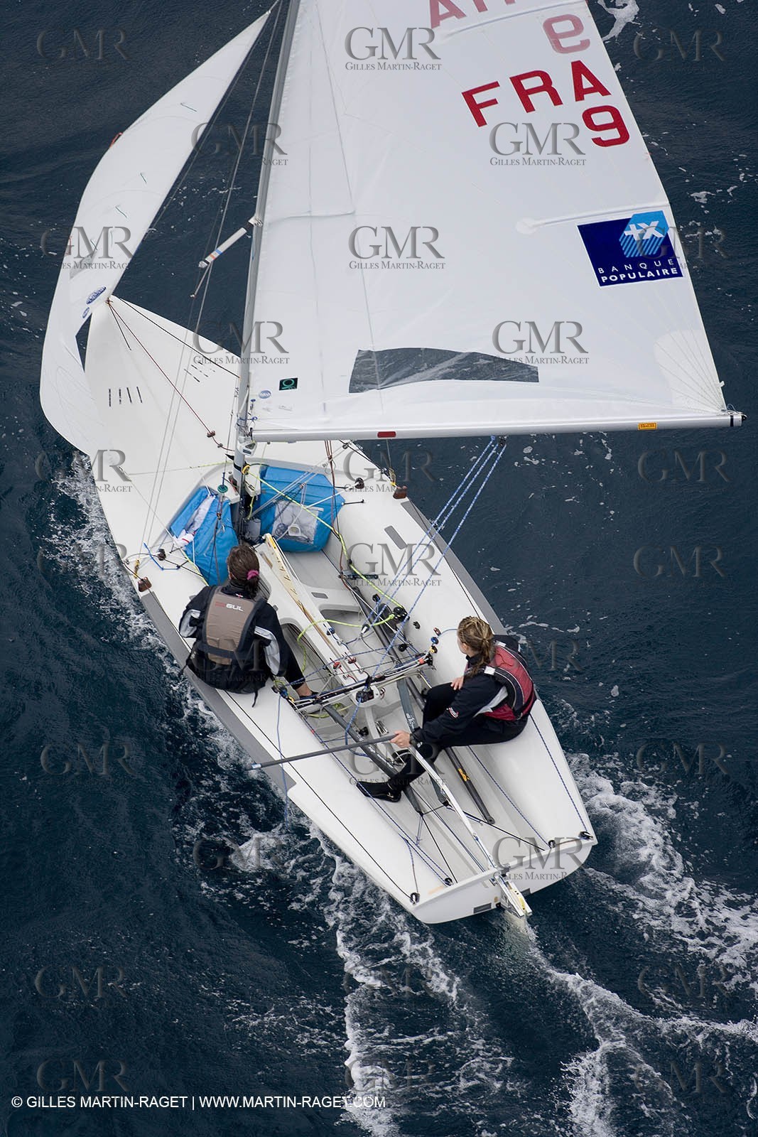 26 04 2007 - 2007 Semaine Olympique Française - Hyères (South of France) - Day 5 - Team France - 470 Femme - Lecointre-Lemaître